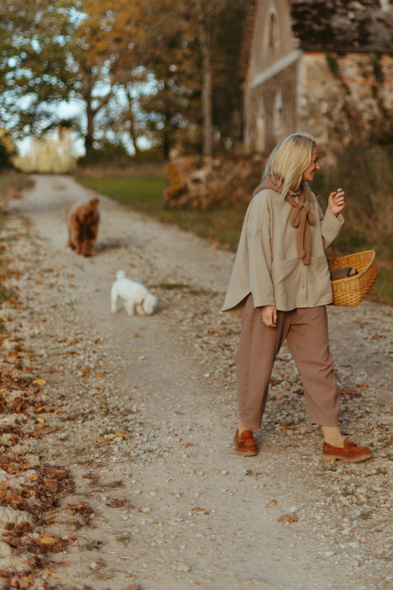 Market pants / taupe