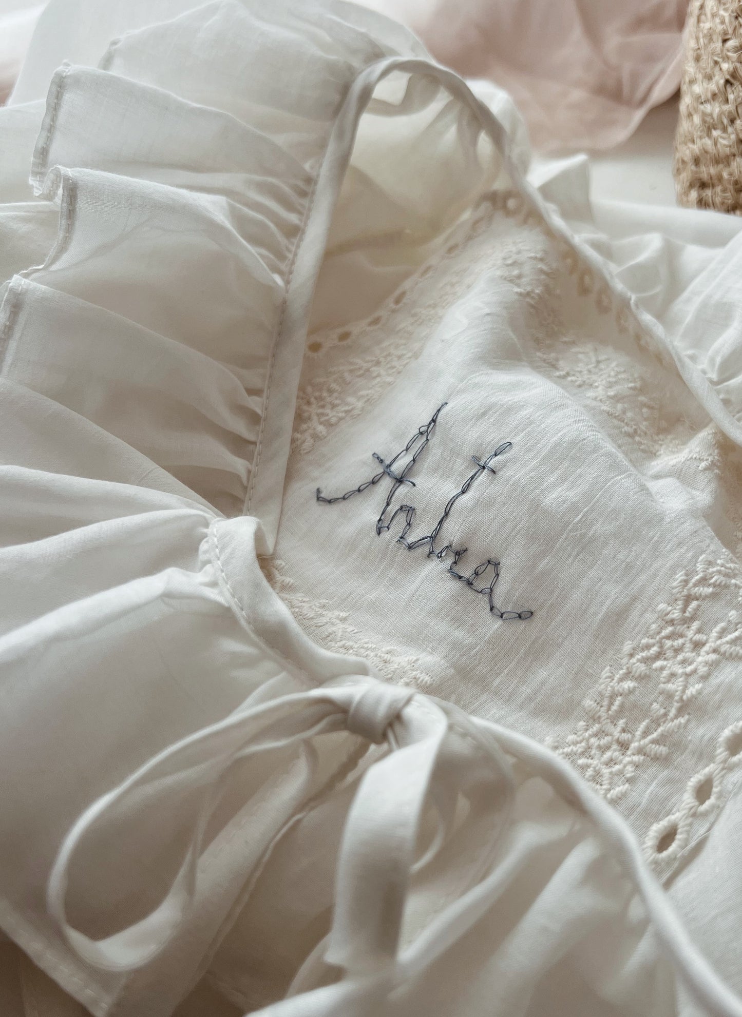 Heritage dress with silk