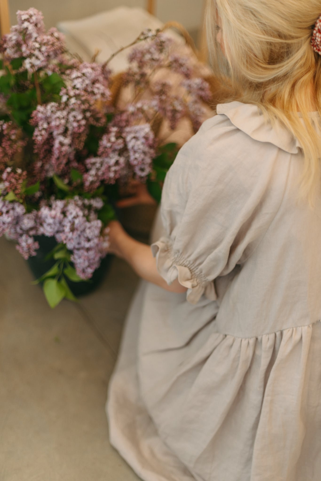 Heritage dress / linen