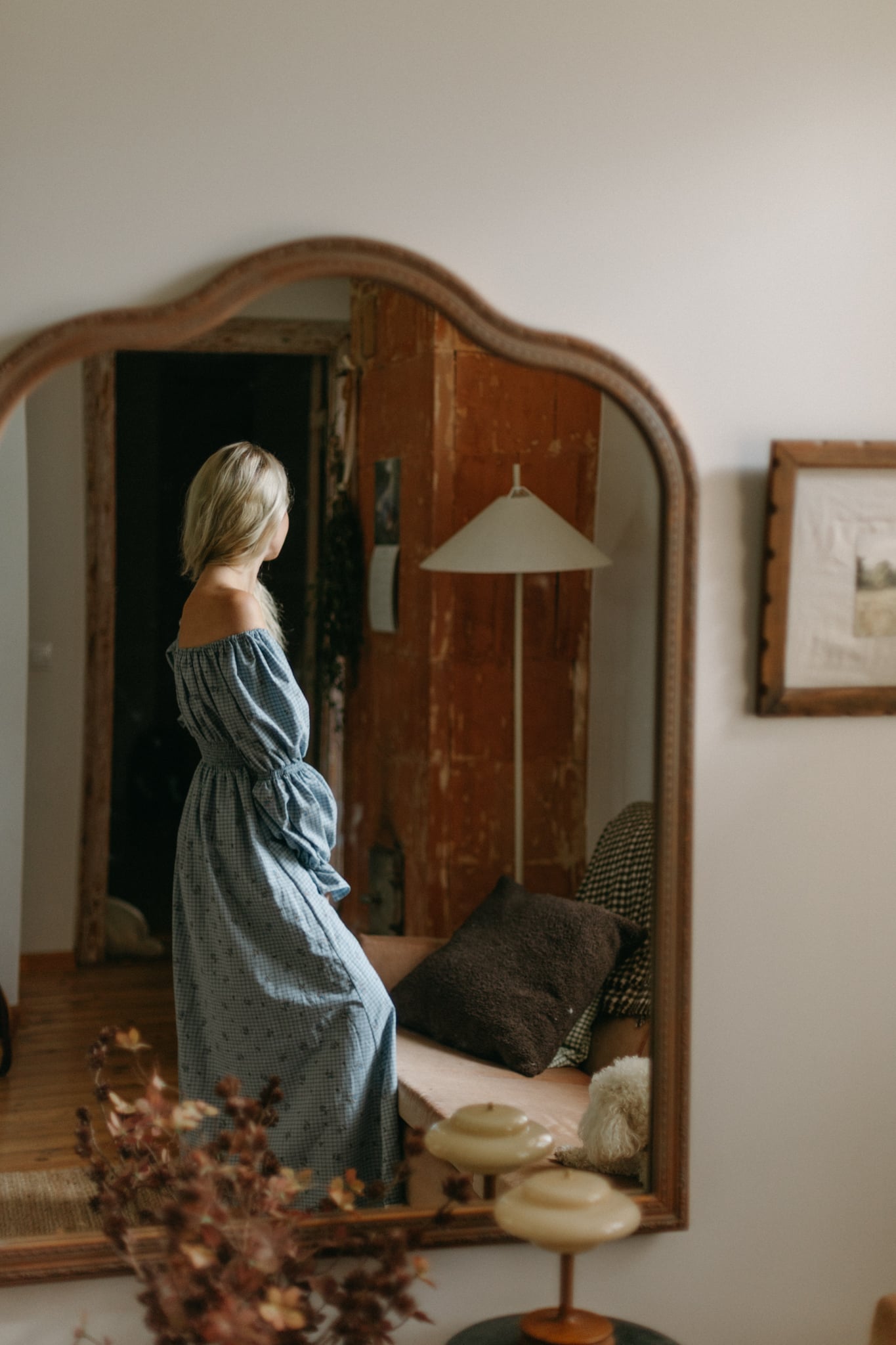 Sunrise dress / Blueberry