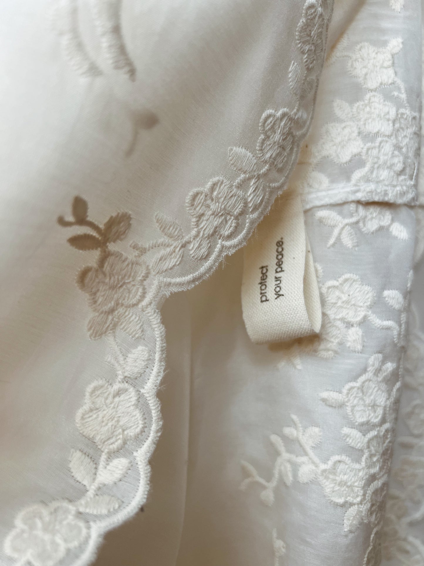 Heritage dress with silk