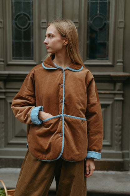 Padded Market overshirt