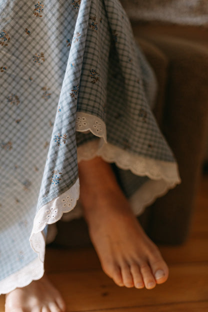 Sunrise dress / Blueberry