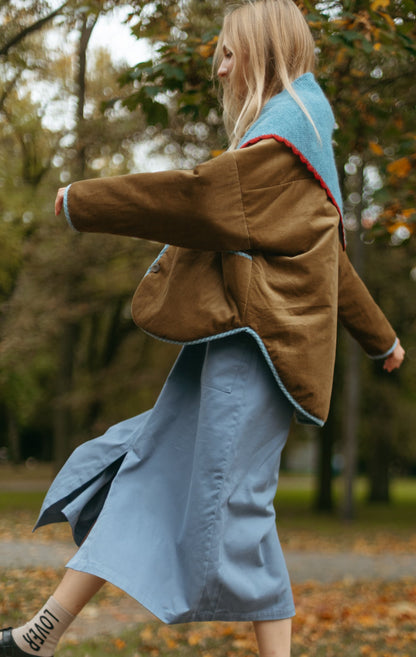 Padded Market overshirt