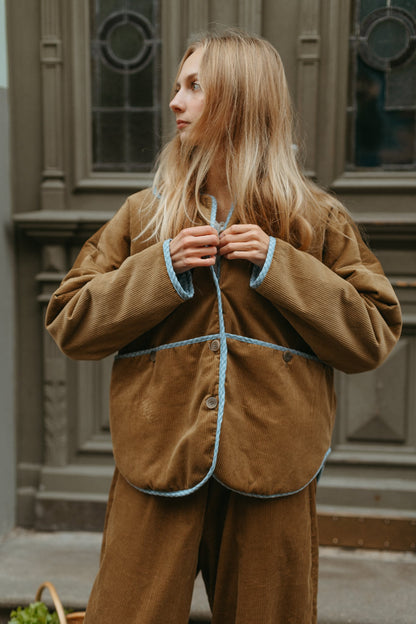 Padded Market overshirt