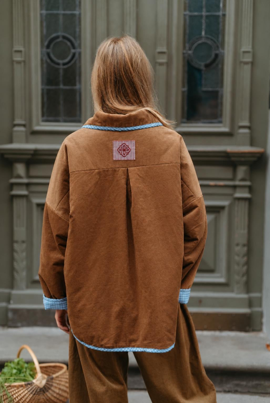 Padded Market overshirt