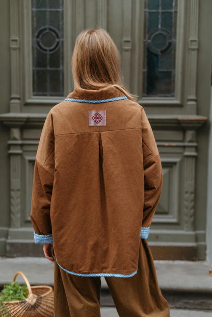 Padded Market overshirt