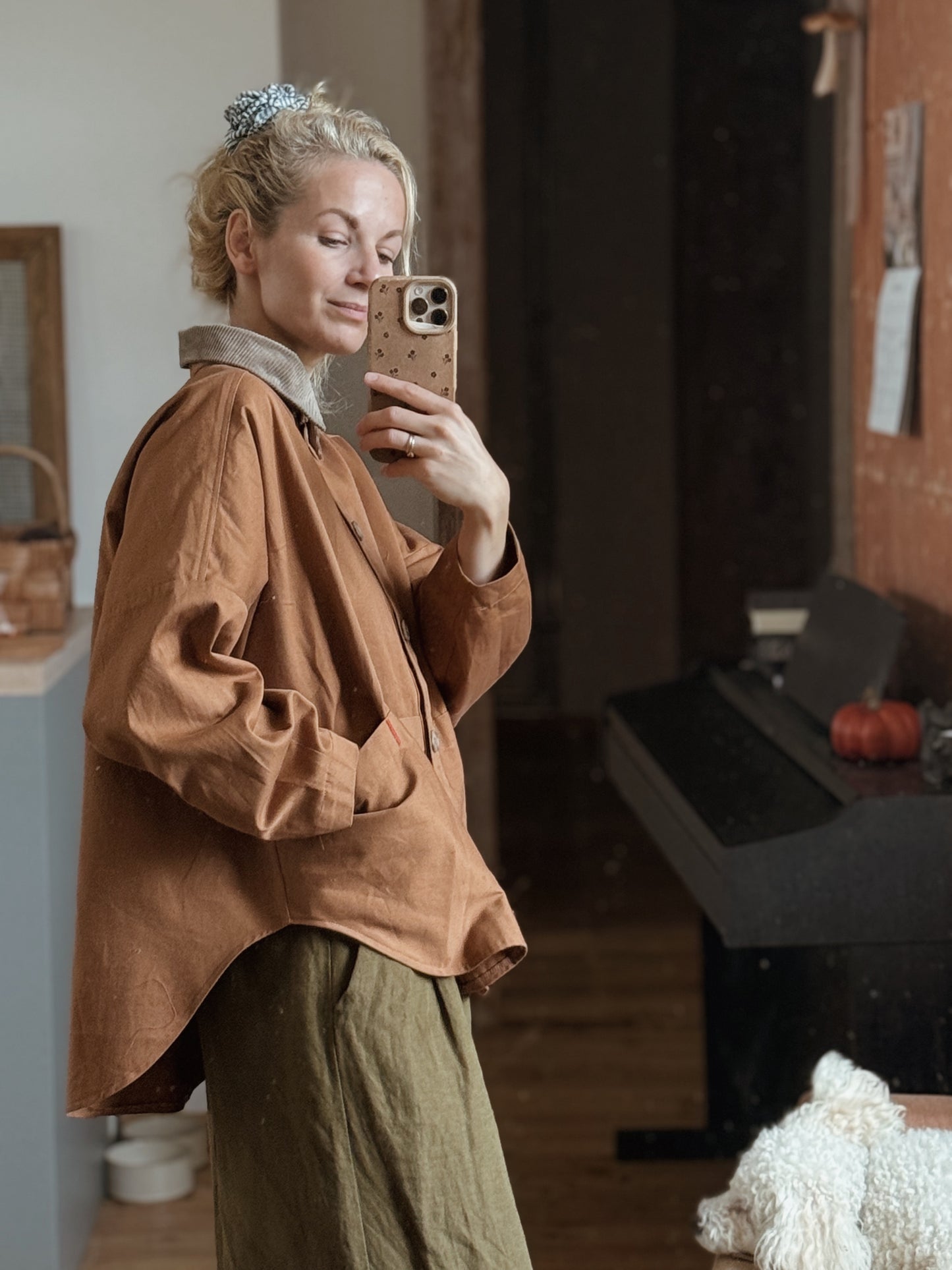 Market shirt (caramel)