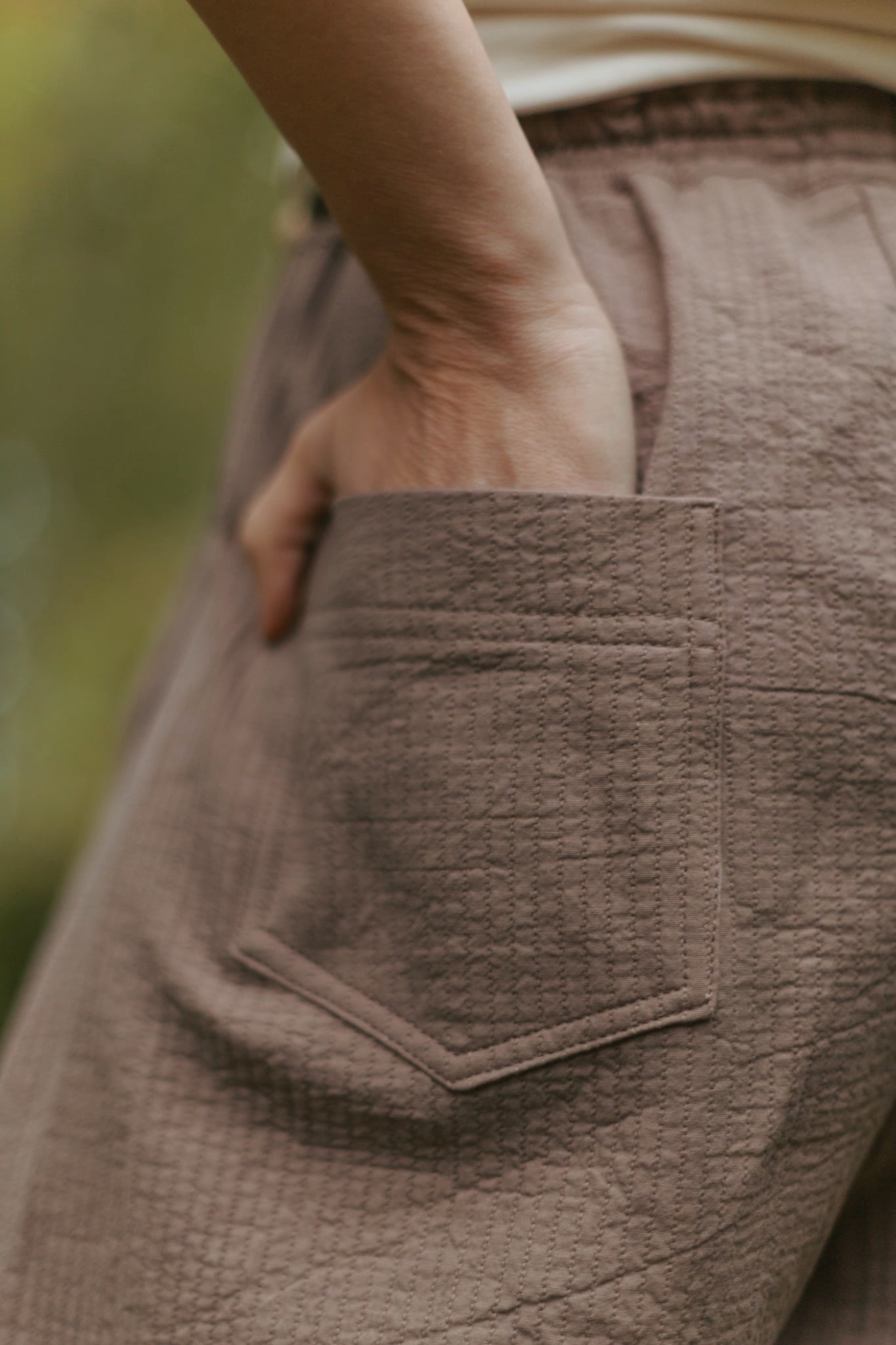 Market pants / taupe