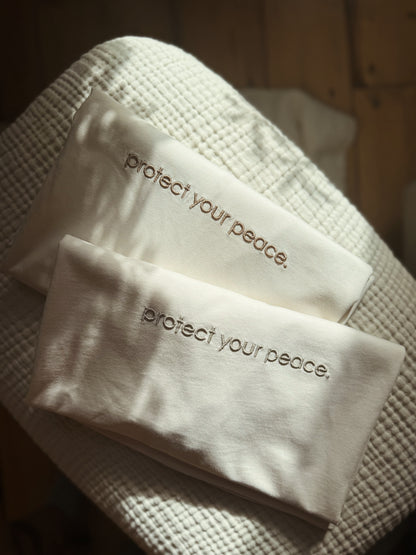 T-shirt/protect your peace.