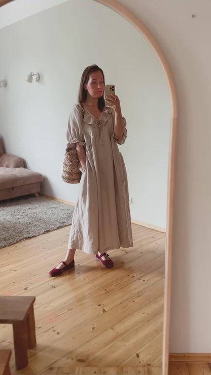 Heritage dress / linen